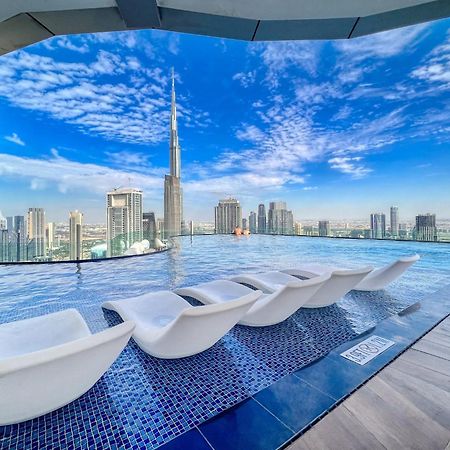 Highest Infinity Pool In Downtown Dubai Apartamento Exterior foto