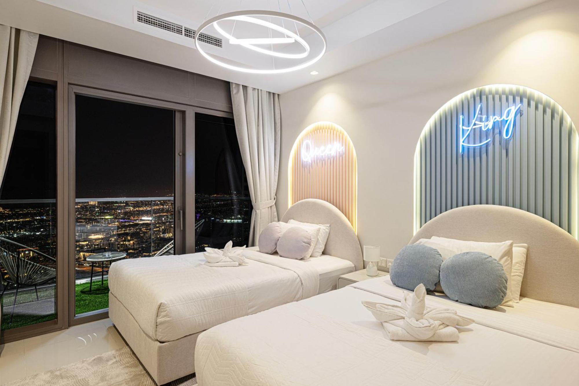 Highest Infinity Pool In Downtown Dubai Apartamento Exterior foto